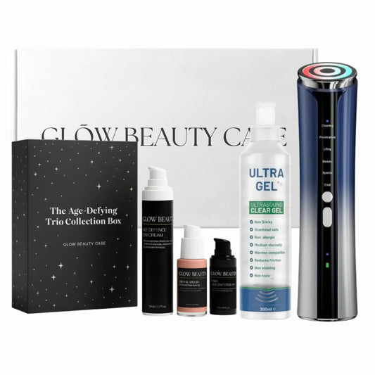 Turbo RF Skin Tightening Wand & Anti Aging Gift Set - Blue