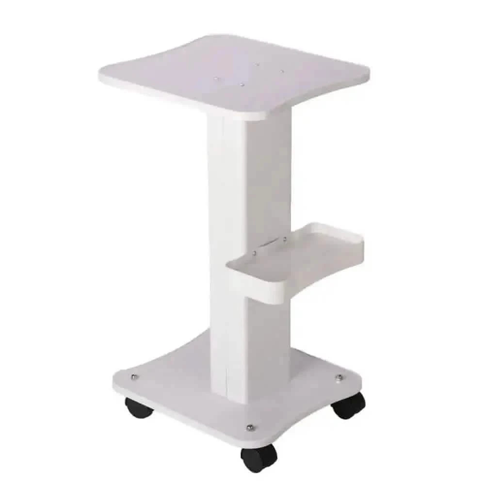 Professional White Beauty Salon Trolley On Wheels