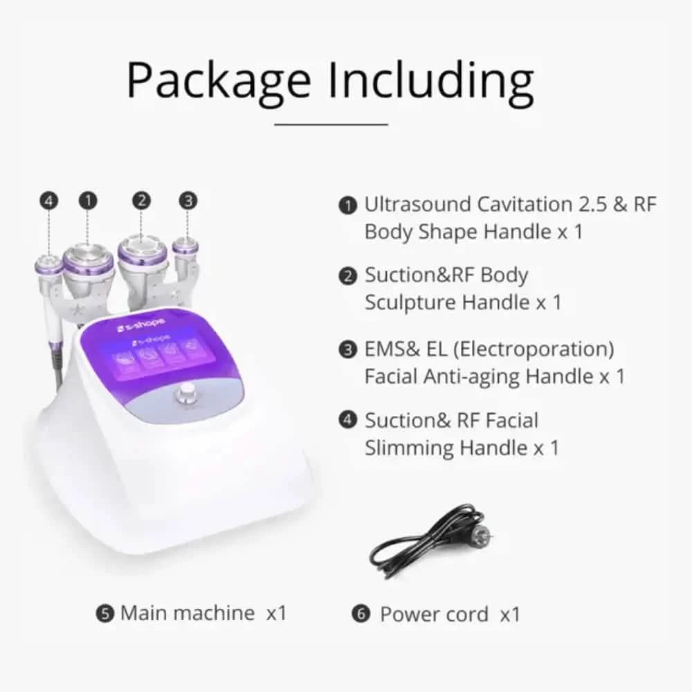 buy s shape 30k cavitation machine