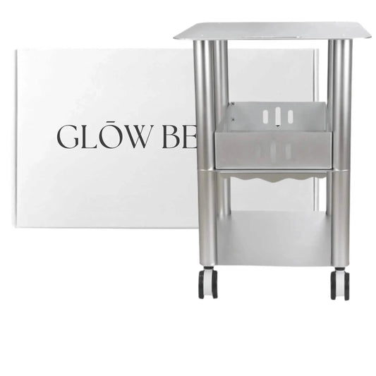 spa beauty trolley on wheels