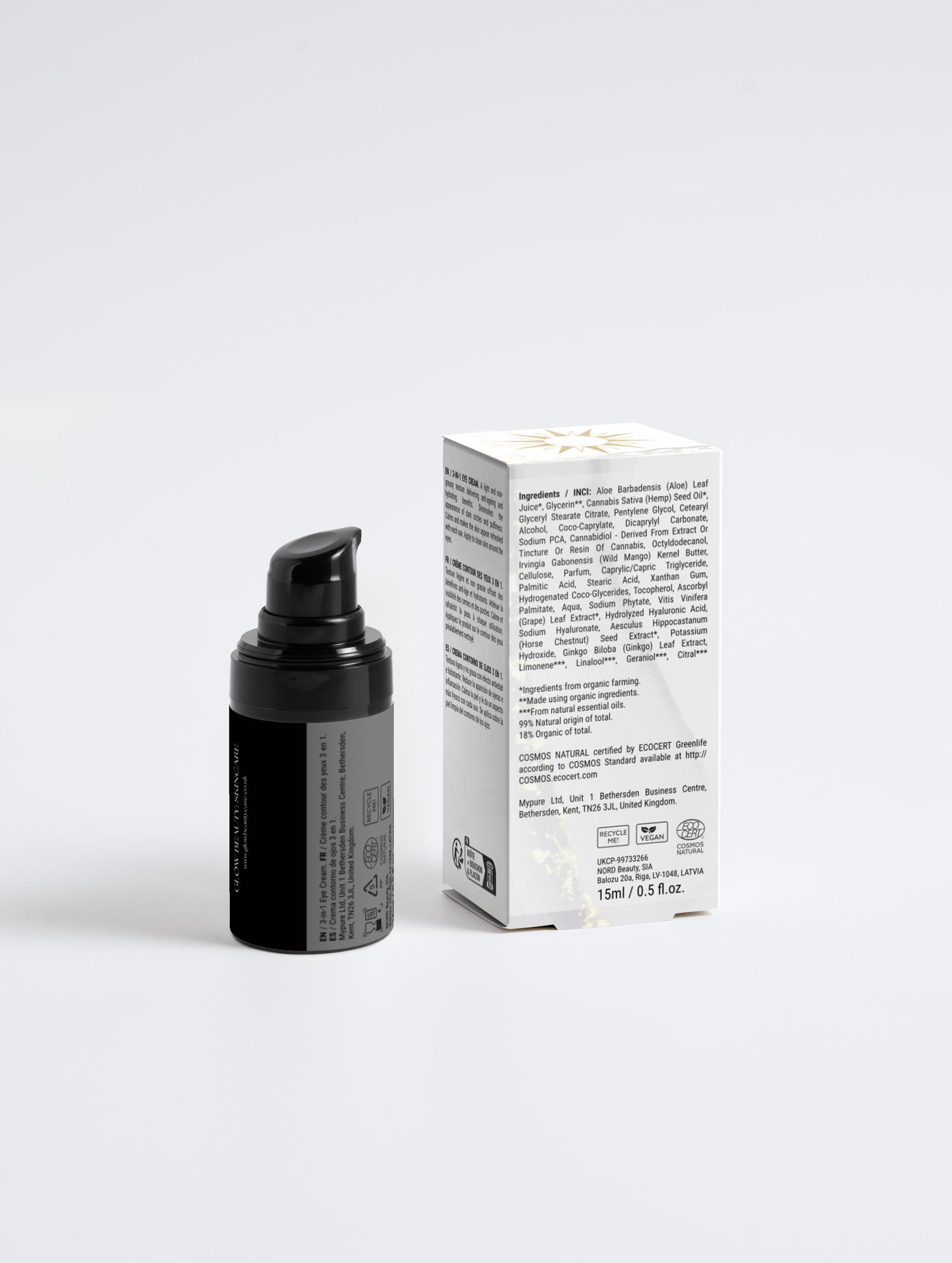 Triple Action Eye Cream 15ML From Glow Beauty Case