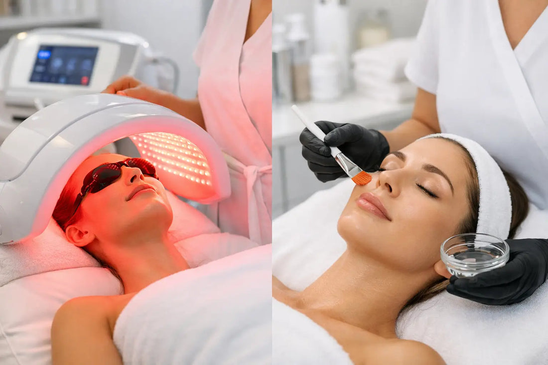 LED Therapy vs Chemical Peels for Clinics