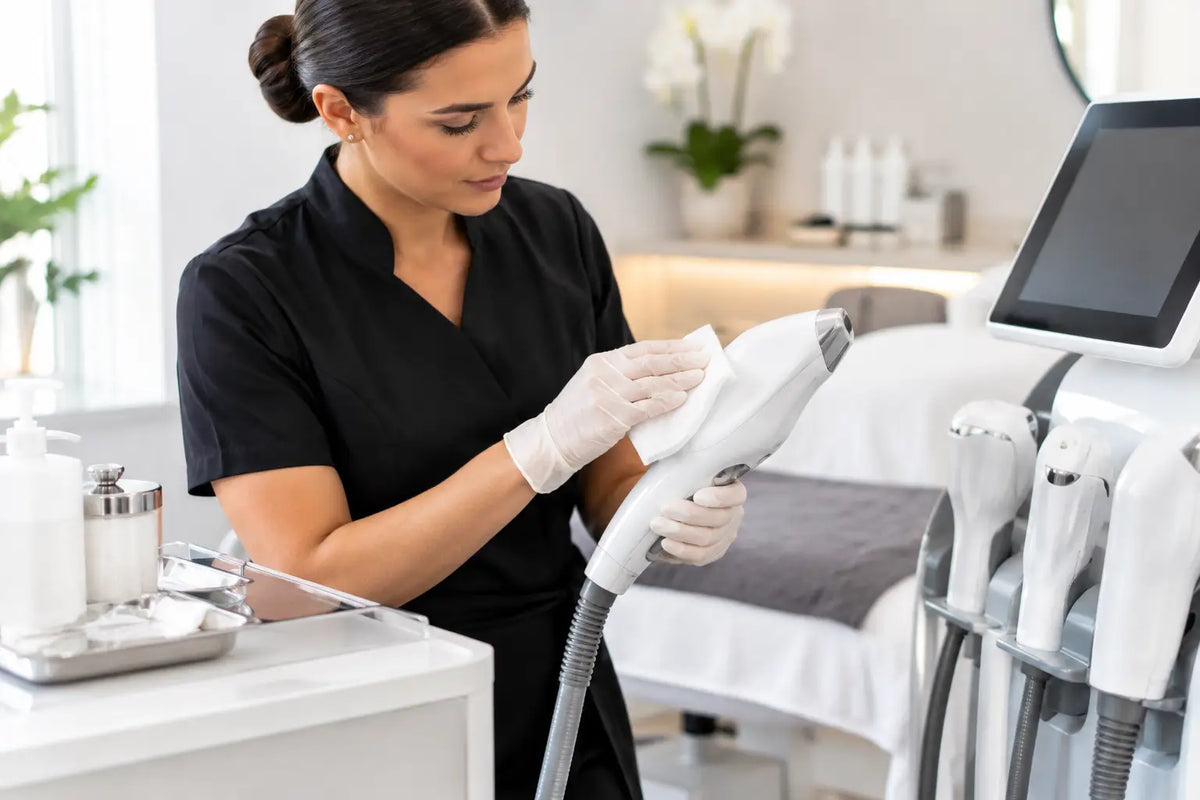 How to Sanitise Treatment Equipment Properly
