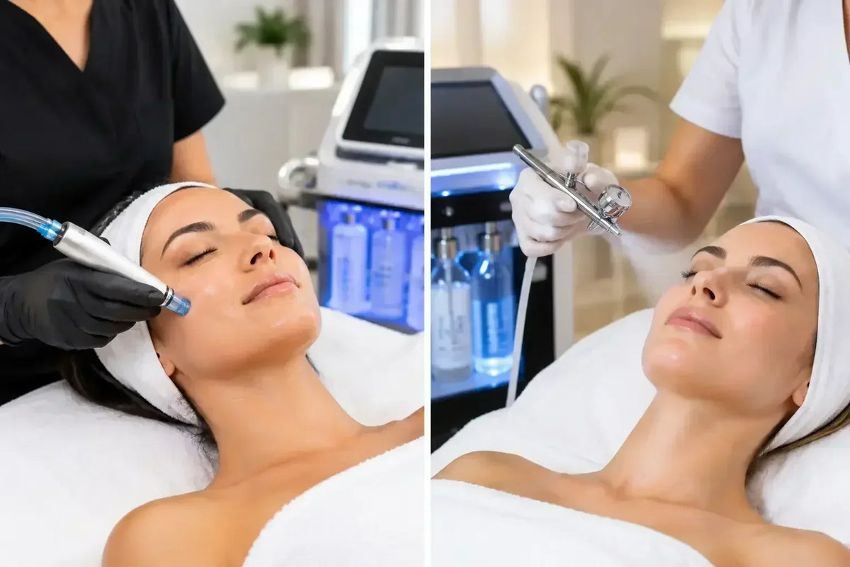 Hydradermabrasion Versus Oxygen Facial Compared