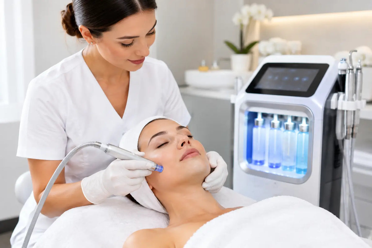 Hydrodermabrasion Machine for Facial Treatments