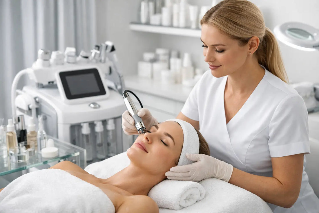 Clinic Facial Menu Example for UK Professionals