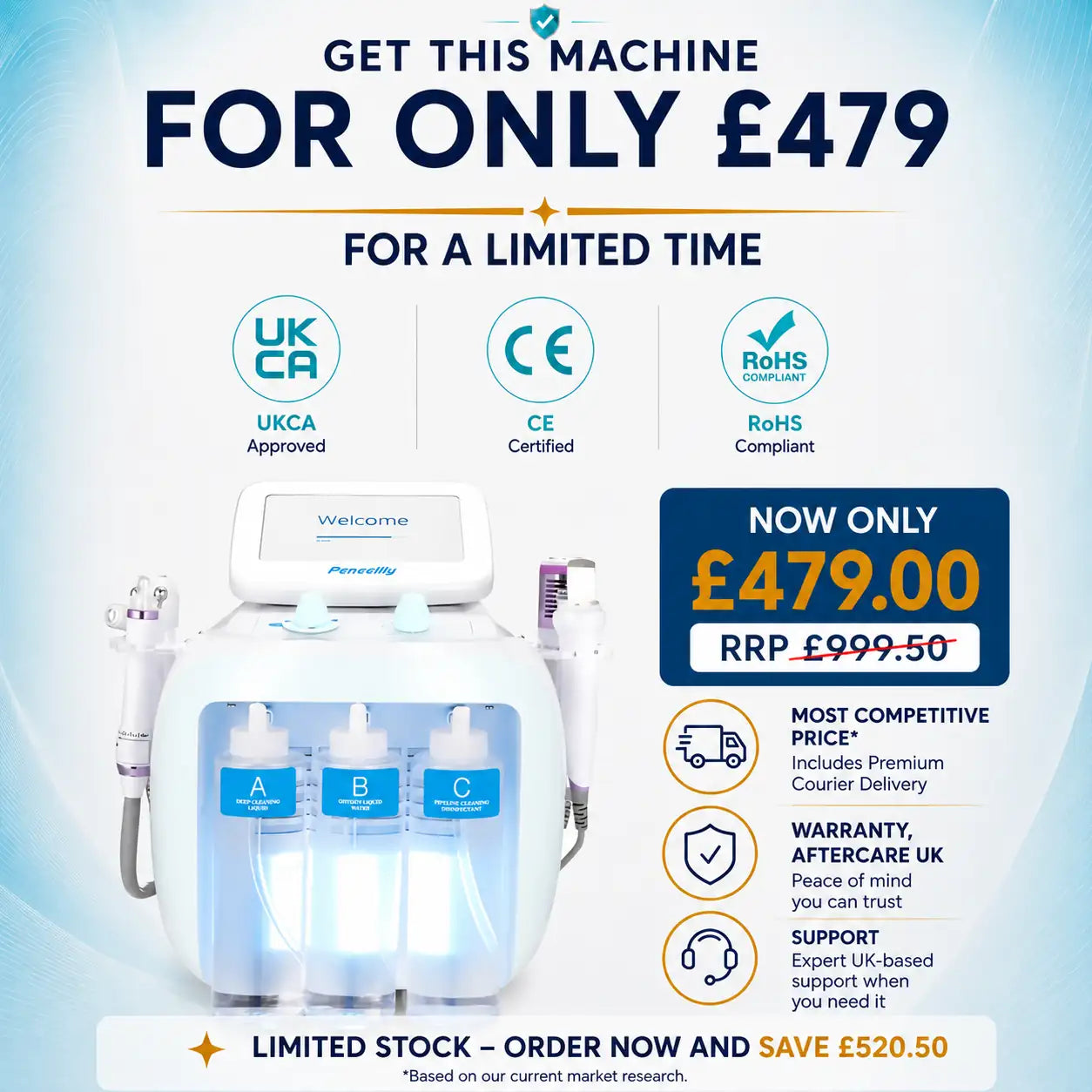 professional facial machine price