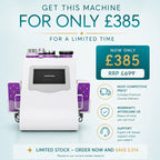 Cavitation Machine 40K 6 in 1 Ultrasonic Upgrade - CE & RoHS Certified