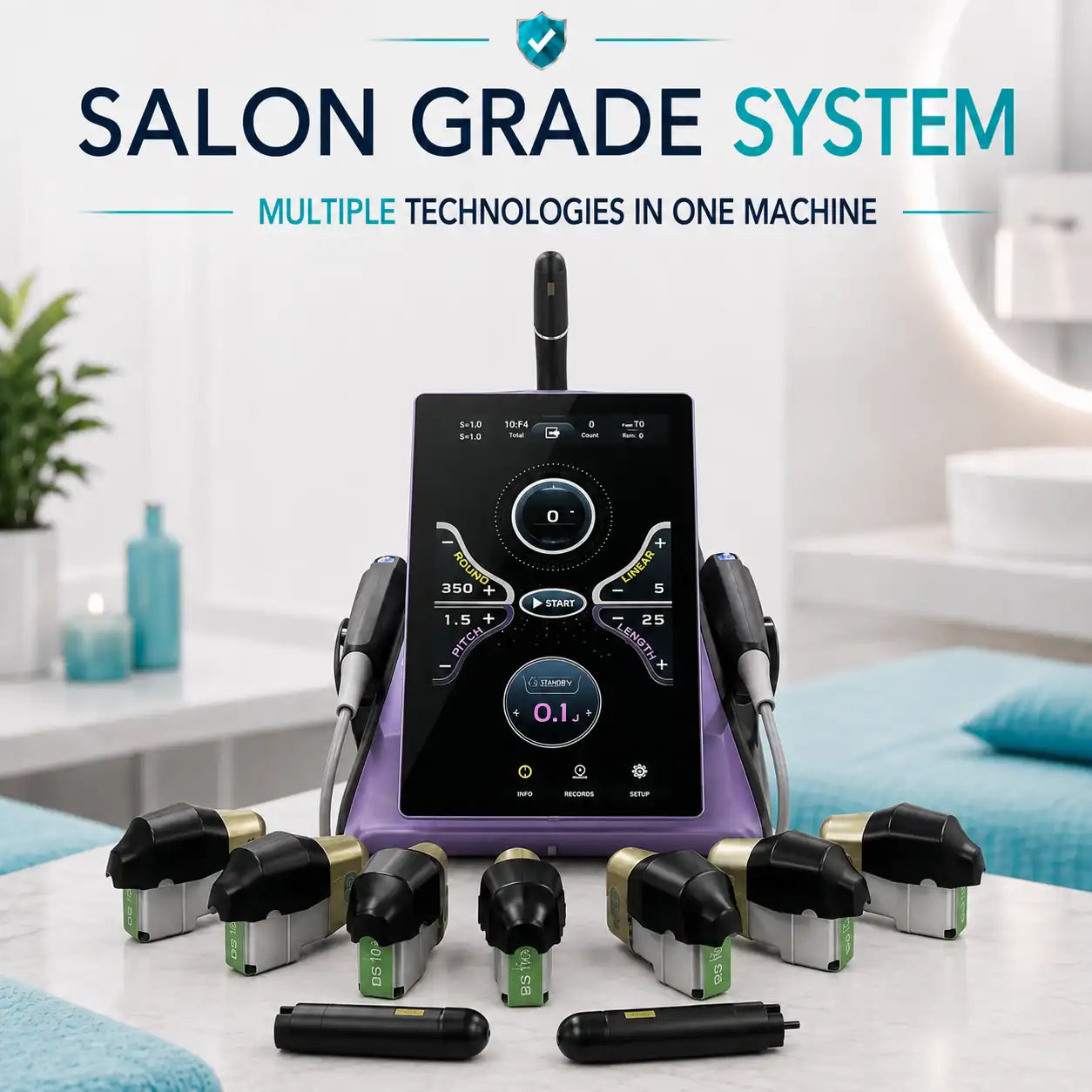 3 in 1 Non-Invasive 12d HIFU Machine Pro