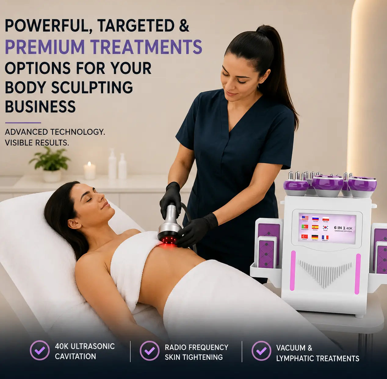 40K Cavitation Machine