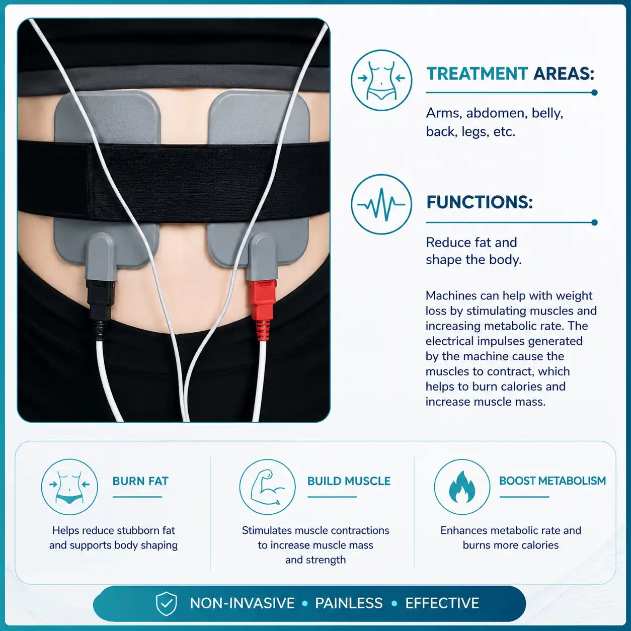80K Ultrasonic Cavitation Machine - 9 In 1 Weight Loss Tool - CE & RoHS Certified