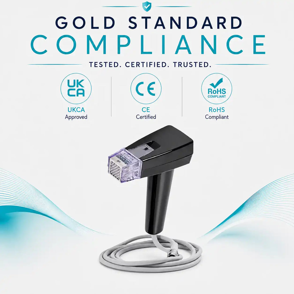 Premium Gun Replacement For 3 In 1 EMRF M8 Gold RF Microneedle Machine