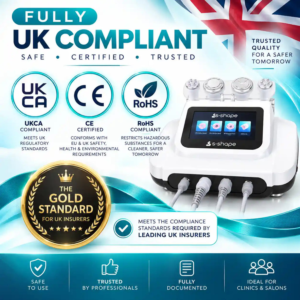 30K S Shape Cavitation Machine With Radio Frequency - CE & RoHS Certified