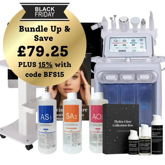 6 In 1 Hydra Dermabrasion Machine Starter Bundle With Course & Aftercare