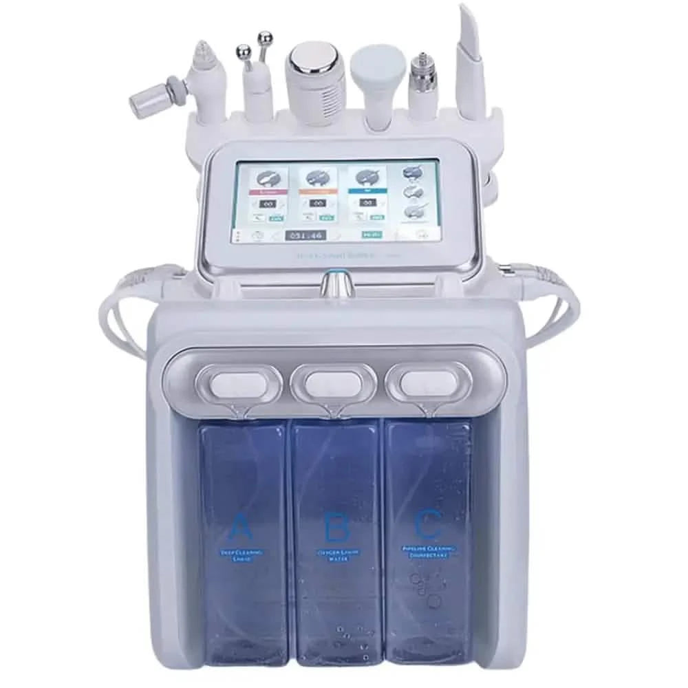 6 in 1 Hydro Dermabrasion Machine – Oxygen & RF Facial – Glow Beauty ...