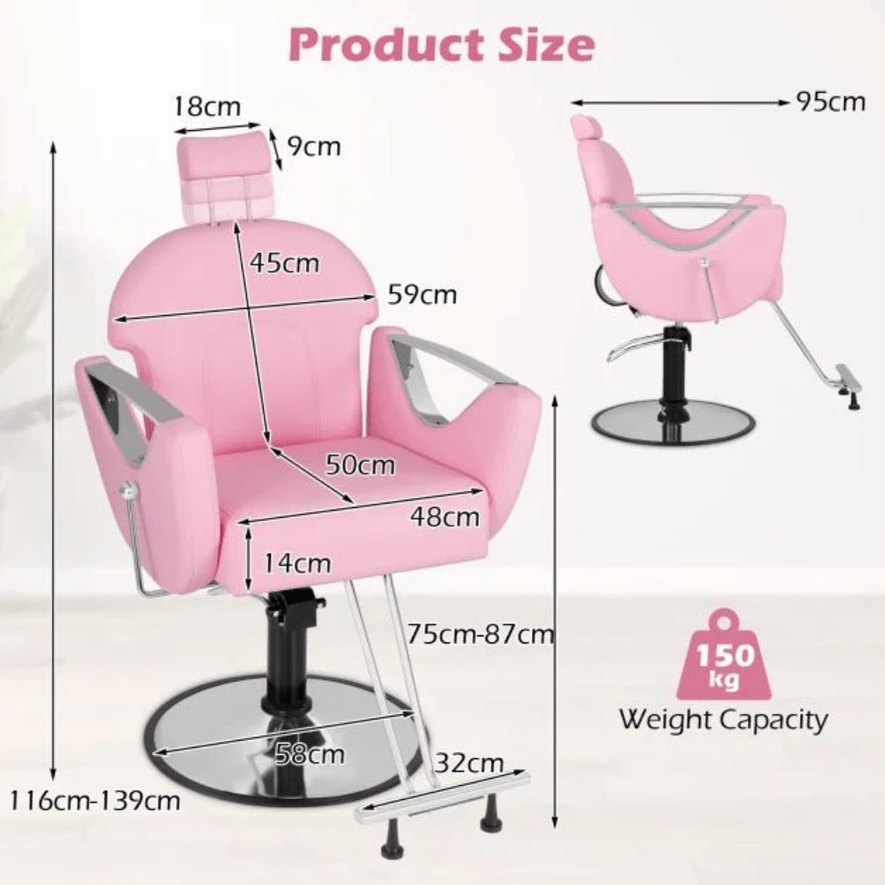 pink salon furniture