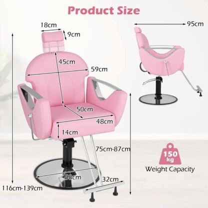 pink salon furniture