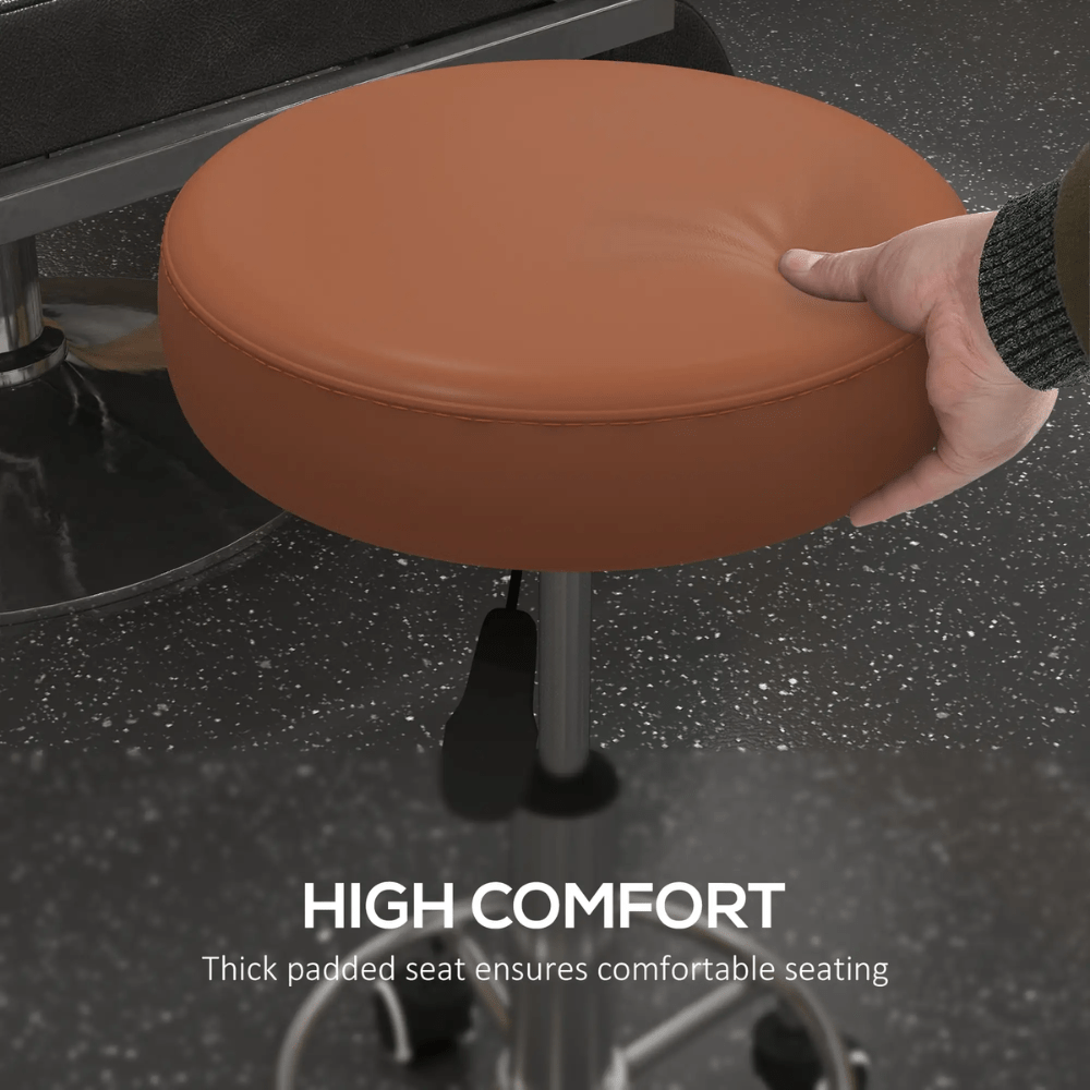 hair cutting stool with back