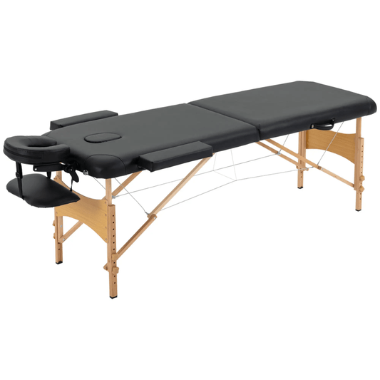 Professional Folding Massage Table Black