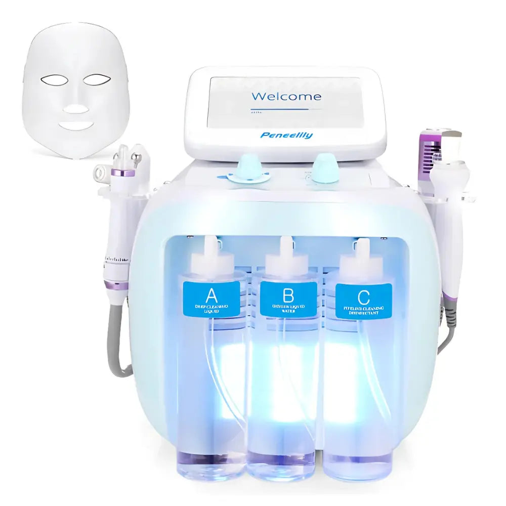 7 In 1 Hydra Dermabrasion Machine With LED Mask UK