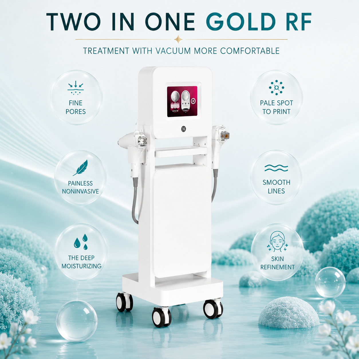 rf skin tightening machine​