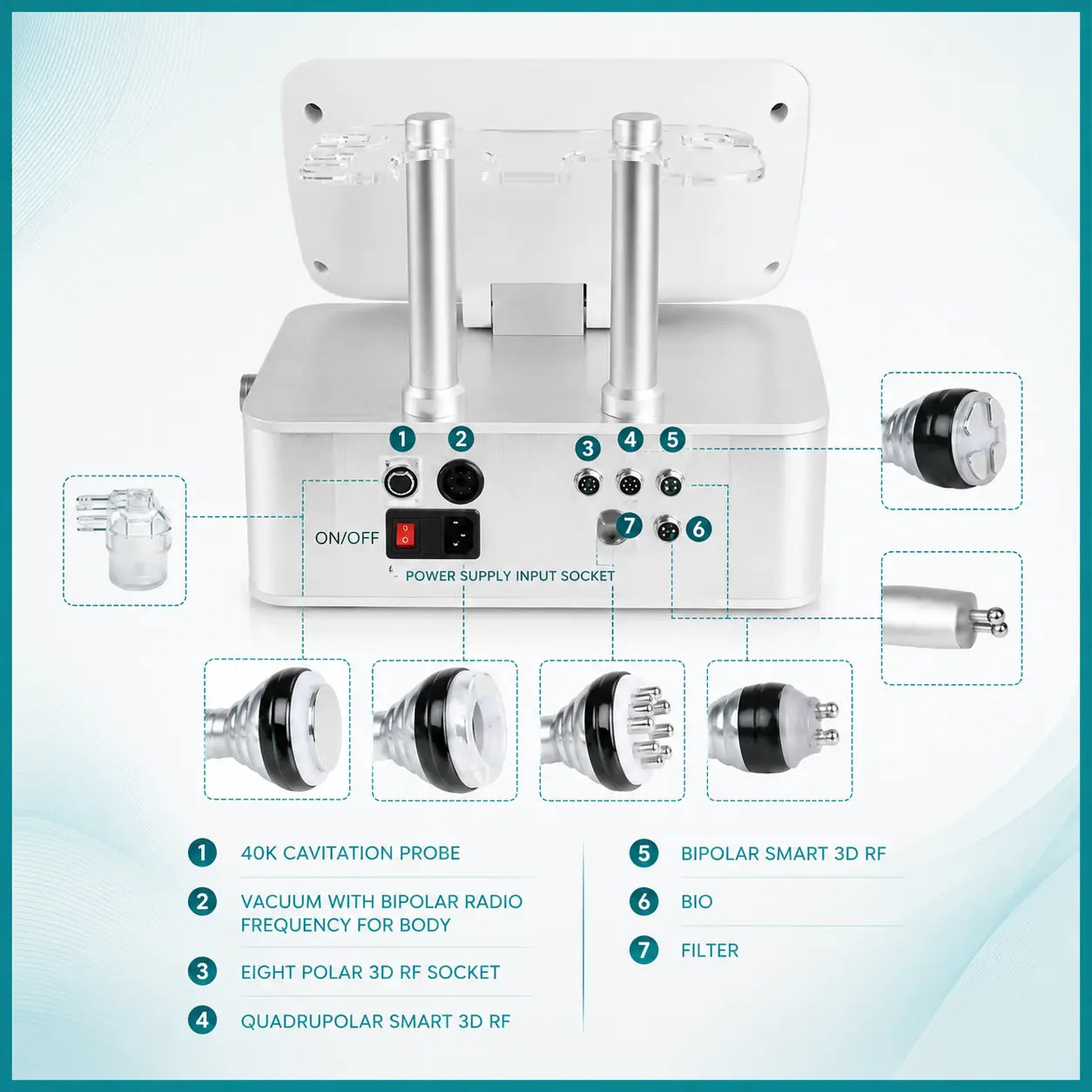 cavitation fat burner machine