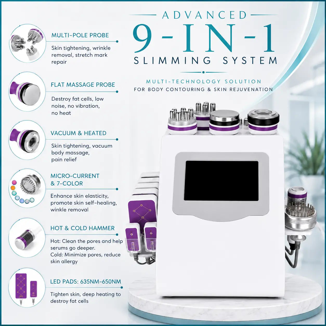 skinscuplt pro body ultrasonic fat cellulite burner​