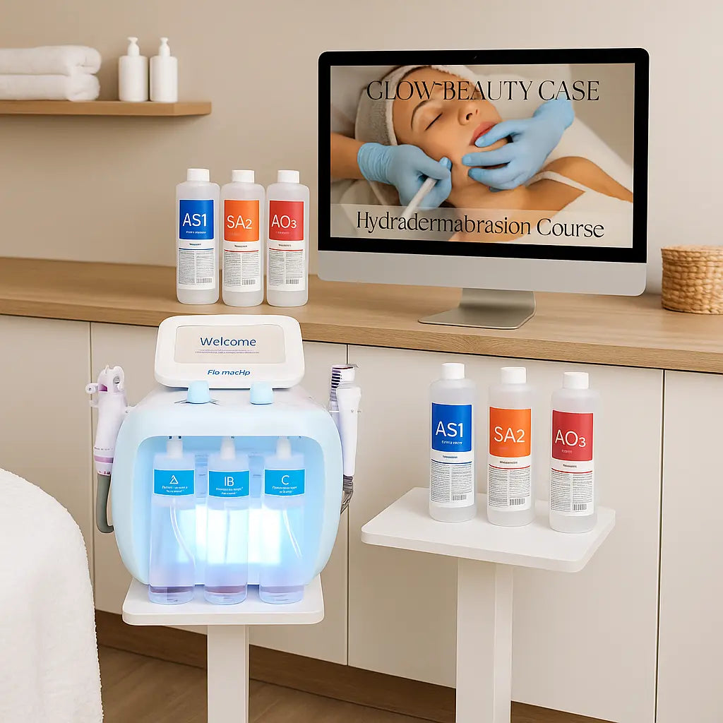 LED & Hydra Dermabrasion Facial Machine Training Pro Bundle