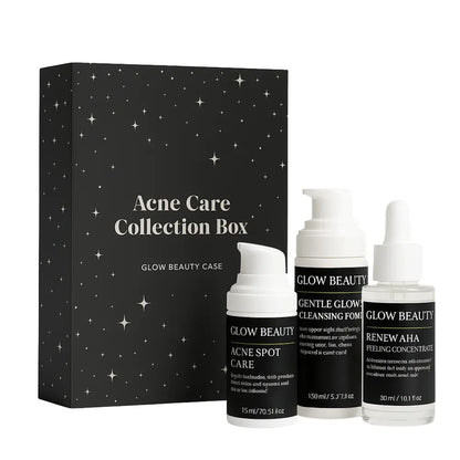 Acne Care Vegan Skincare Collection Box - Glow Beauty Case