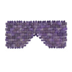 Amethyst Crystal Eye Mask