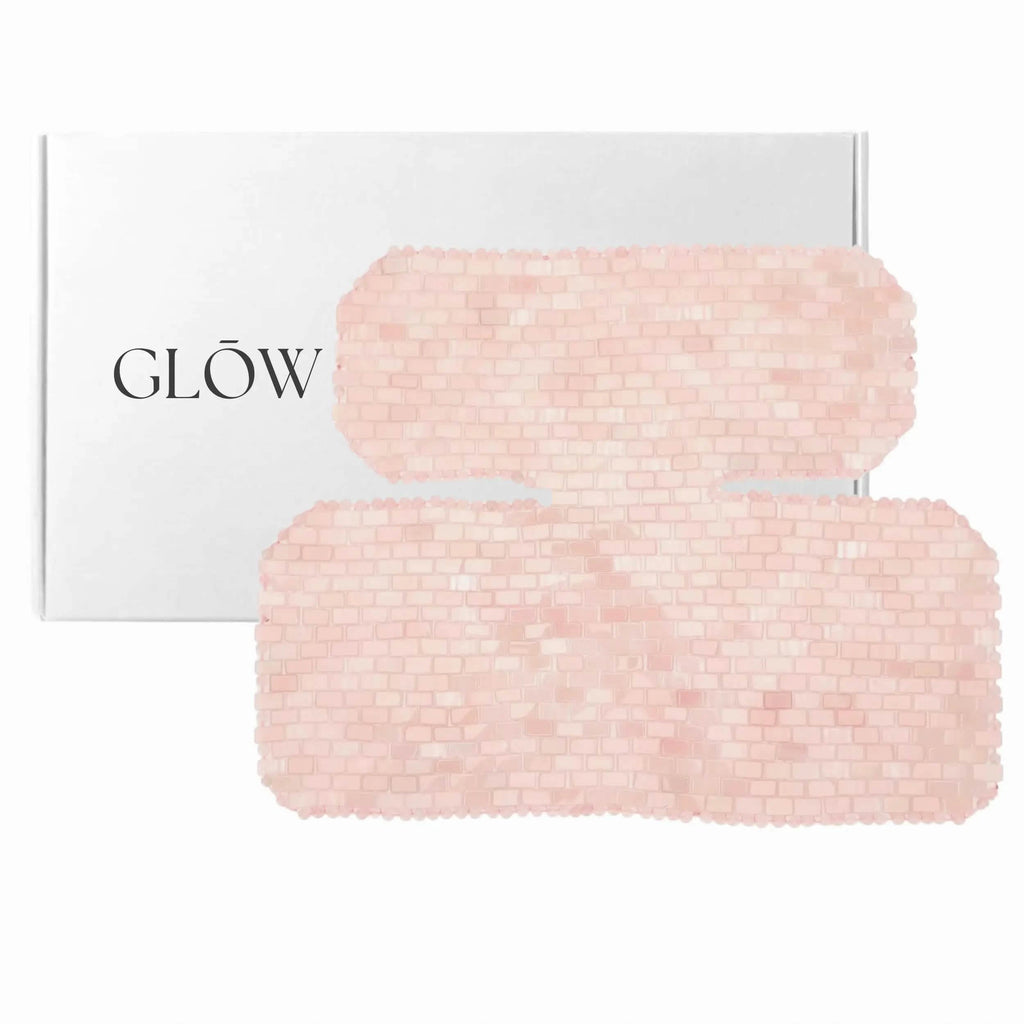 Authentic Rose Quartz Neck & Chest Mask