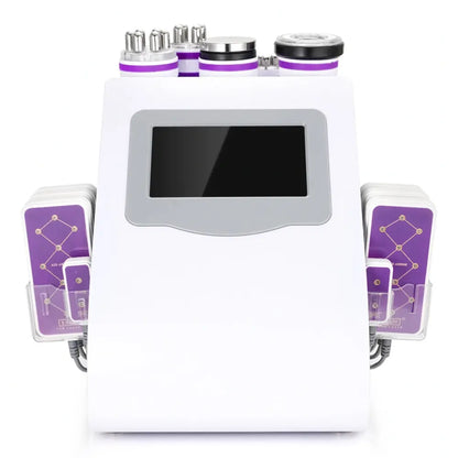 Body sculpting 6 in 1 cavitation machine with lipo laser