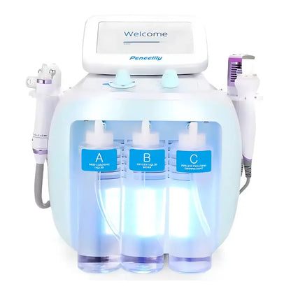 6 in 1 Hydro Dermabrasion Machine – Deep Cleansing Facial Device with ...
