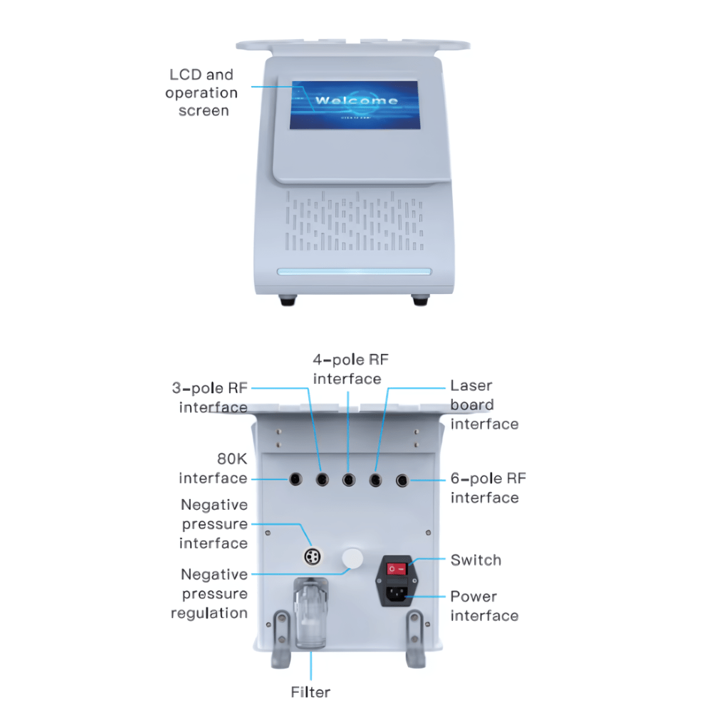 5 in 1 Cavitation machine