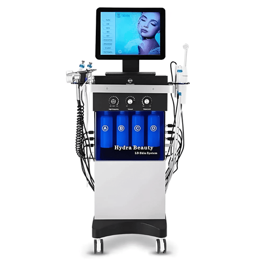 14 In 1 Hydradermabrasion Pro Plus Machine On Wheels