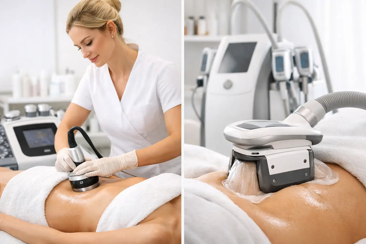 Cavitation vs Cryolipolysis Machines for Clinics