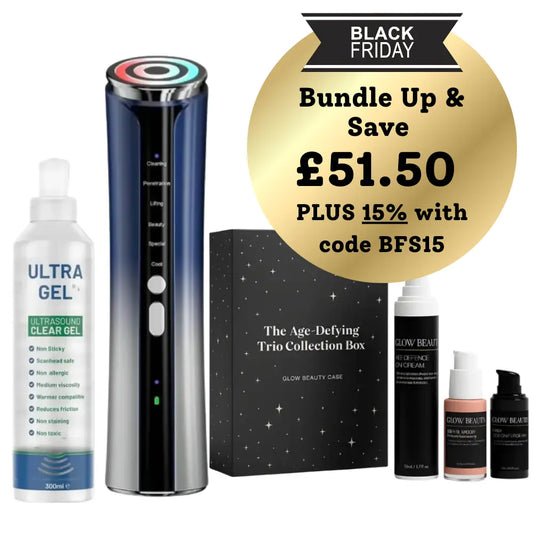 Turbo RF Skin Tightening Wand & Anti Aging Gift Set - Blue