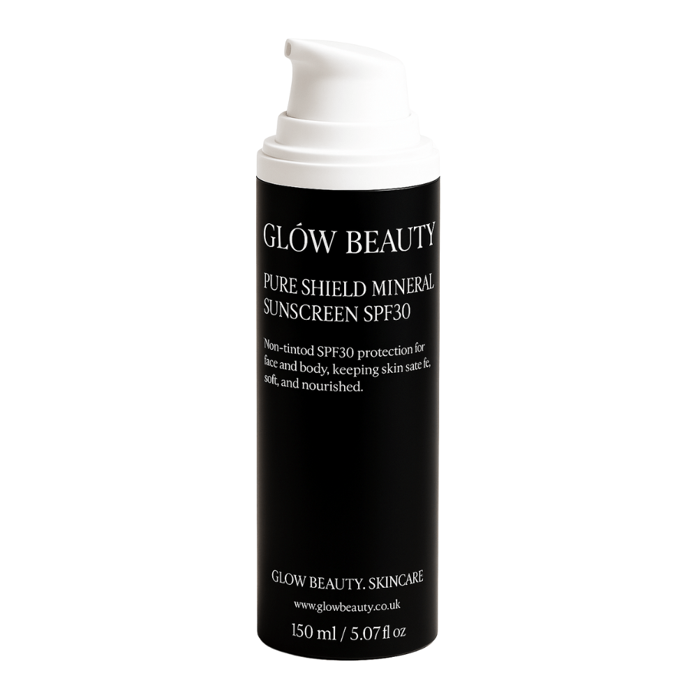 Pure Shield Mineral Sunscreen SPF30 No Tint By Glow Beauty