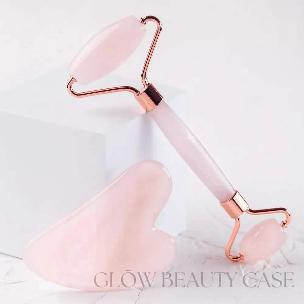 rose quartz eye mask for puffiness and dark circles