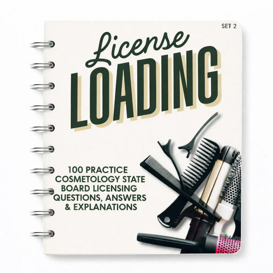 Cosmetology License Loading Ebook Book Set 2 Training For Exam Set
