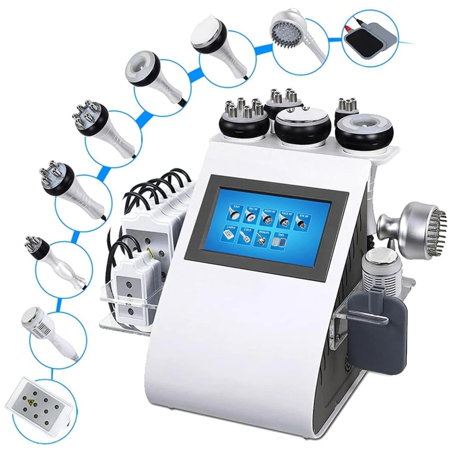 Ultrasonic Cavitation Machine - 40K 9 in 1 Body Sculpting Tool