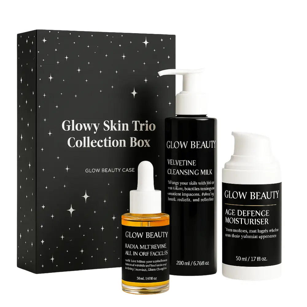 Glowy Skin Trio Skincare Collection Box - Glow Beauty Case