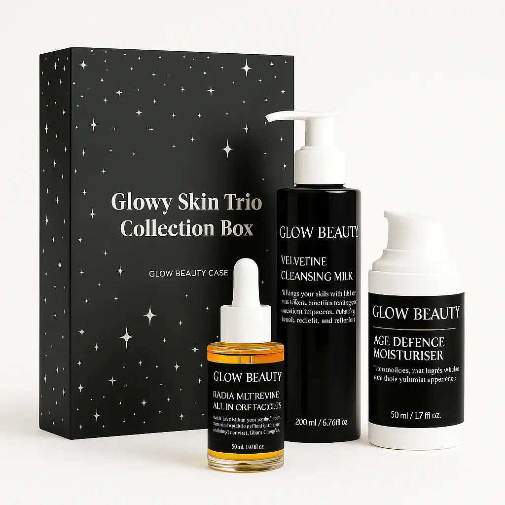 Glowy Skin Trio Skincare Collection Box uk