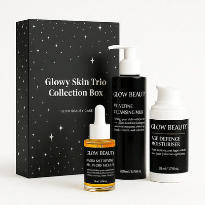 Glowy Skin Trio Skincare Collection Box uk