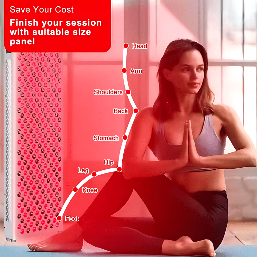 red light therapy full body panel