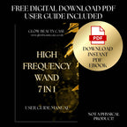 High Frequency Facial Wand Diamond Grade - 7 Piece Set