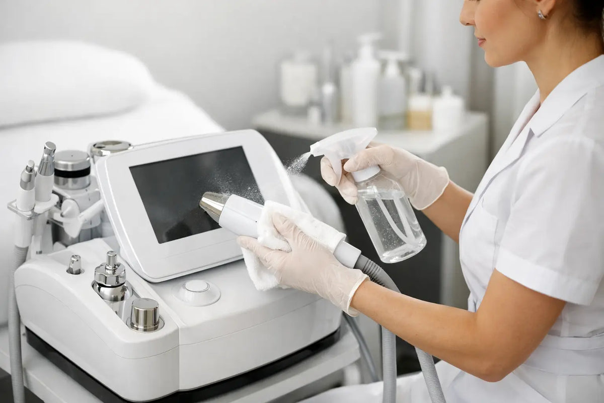 How to Clean Beauty Machines Properly