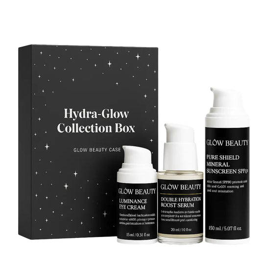 Hydra-Glow Product Collection Box – Deep Hydration, Protection &amp; Radiant Skin Gift Set