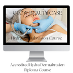 Hydrafacial machine with training