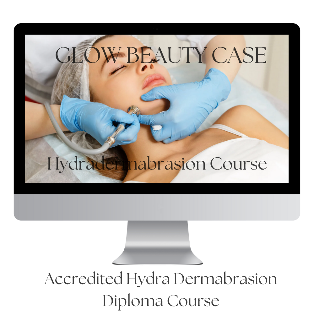 Hydrafacial machine with training